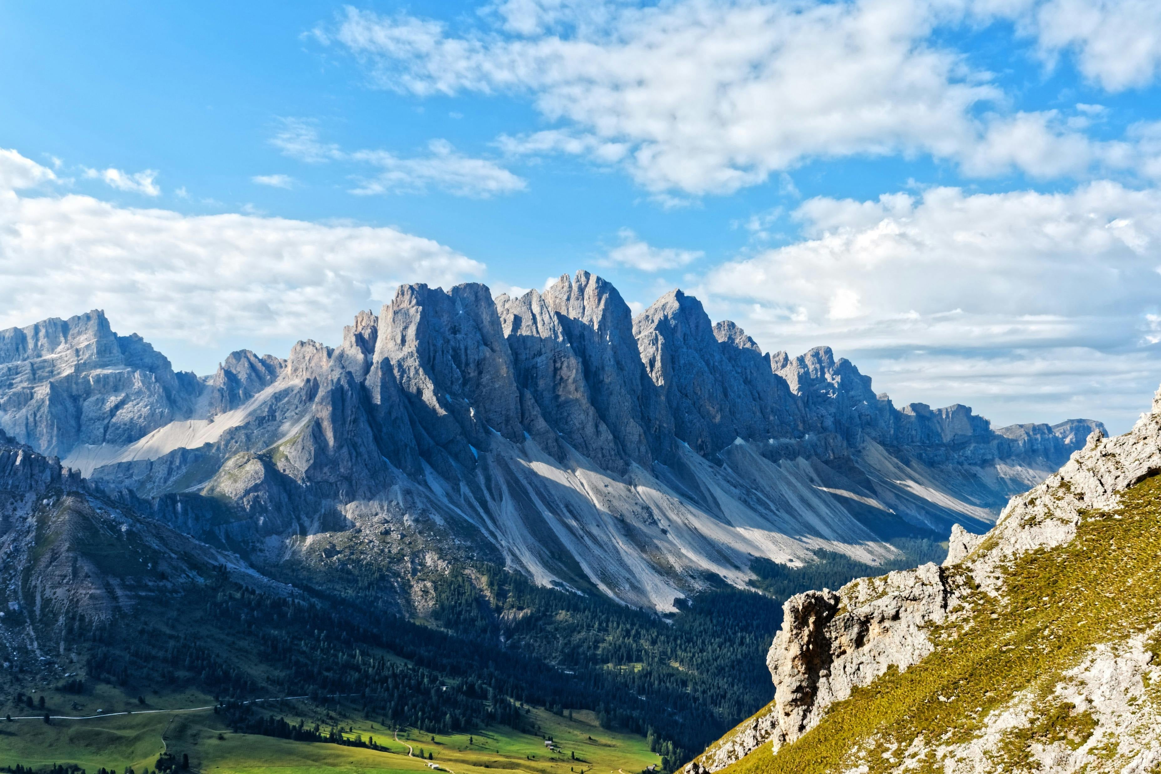 Mountain landscape background